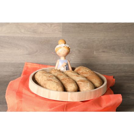 Vöröslencsés kifli/hot dog kifli 170g  (5 darabos csomag)